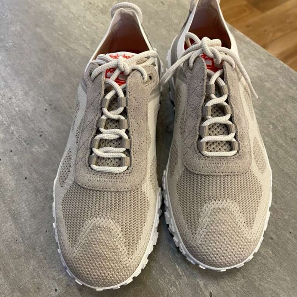 Timberland Men's Greenstride Motion 6 Low Lace HKR Boot Light Taupe Mesh A6DHP